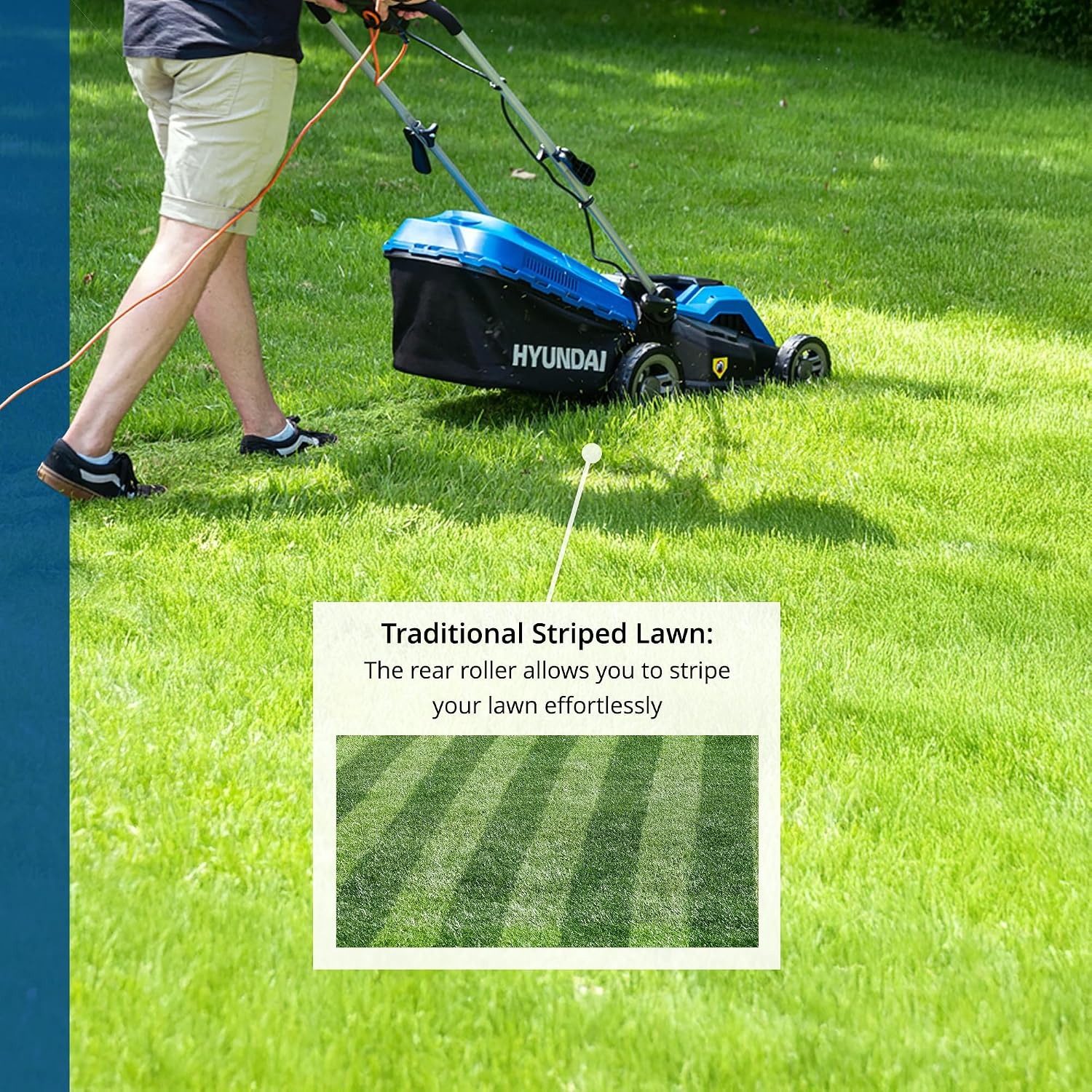 HYUNDAI HYM3800E Rear Roller Electric Lawn Mower