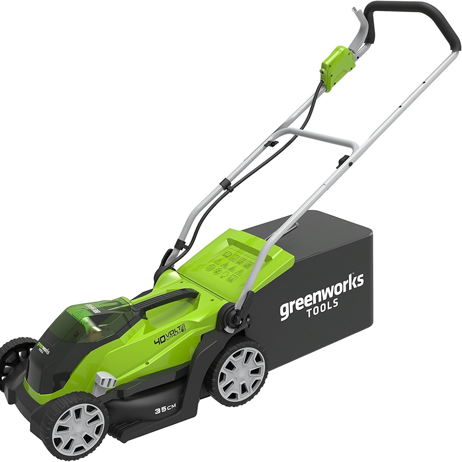 Greenworks G40LM35 Cordless Mower Kit: image 5