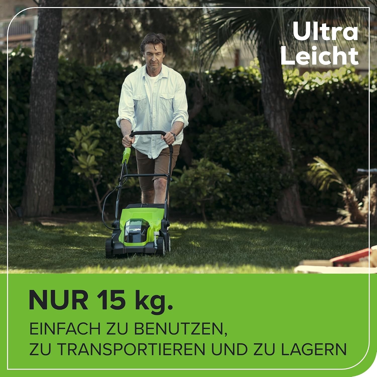 Greenworks G40LM35 Cordless Mower Kit: image 7