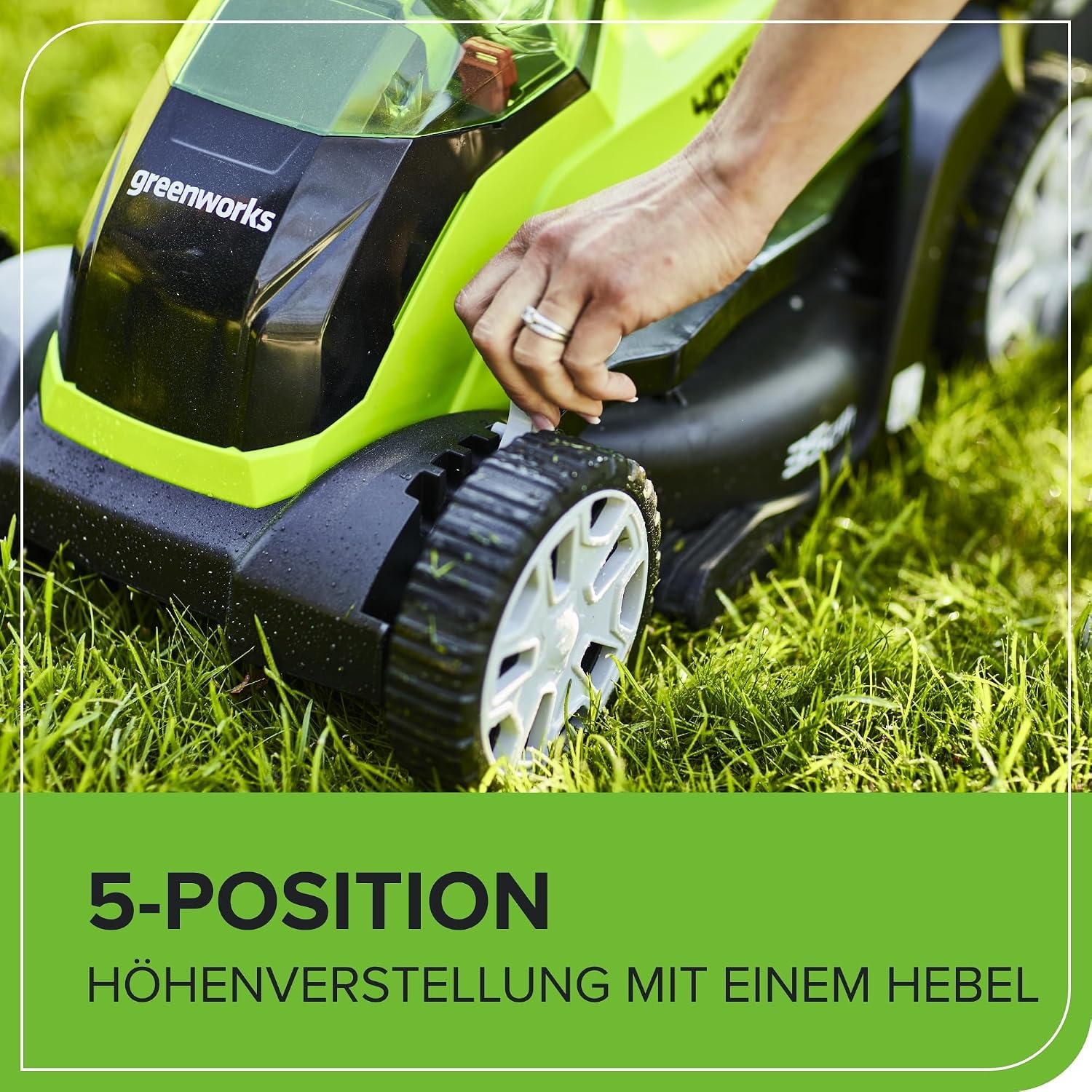 Greenworks G40LM35 Cordless Mower Kit: image 8