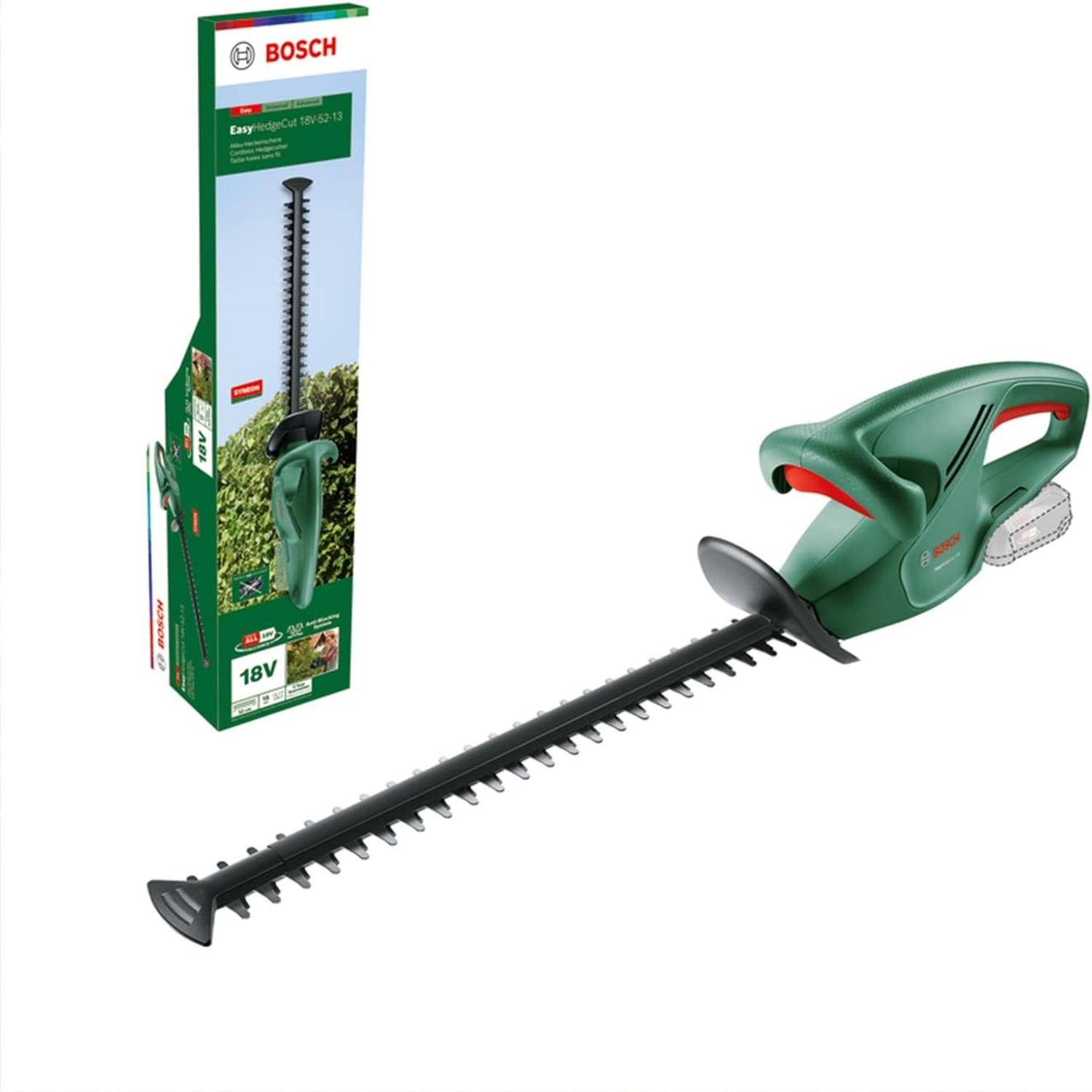 Bosch EasyHedgeCut 18-45 Cordless Hedge Trimmer Bare Tool: image 8