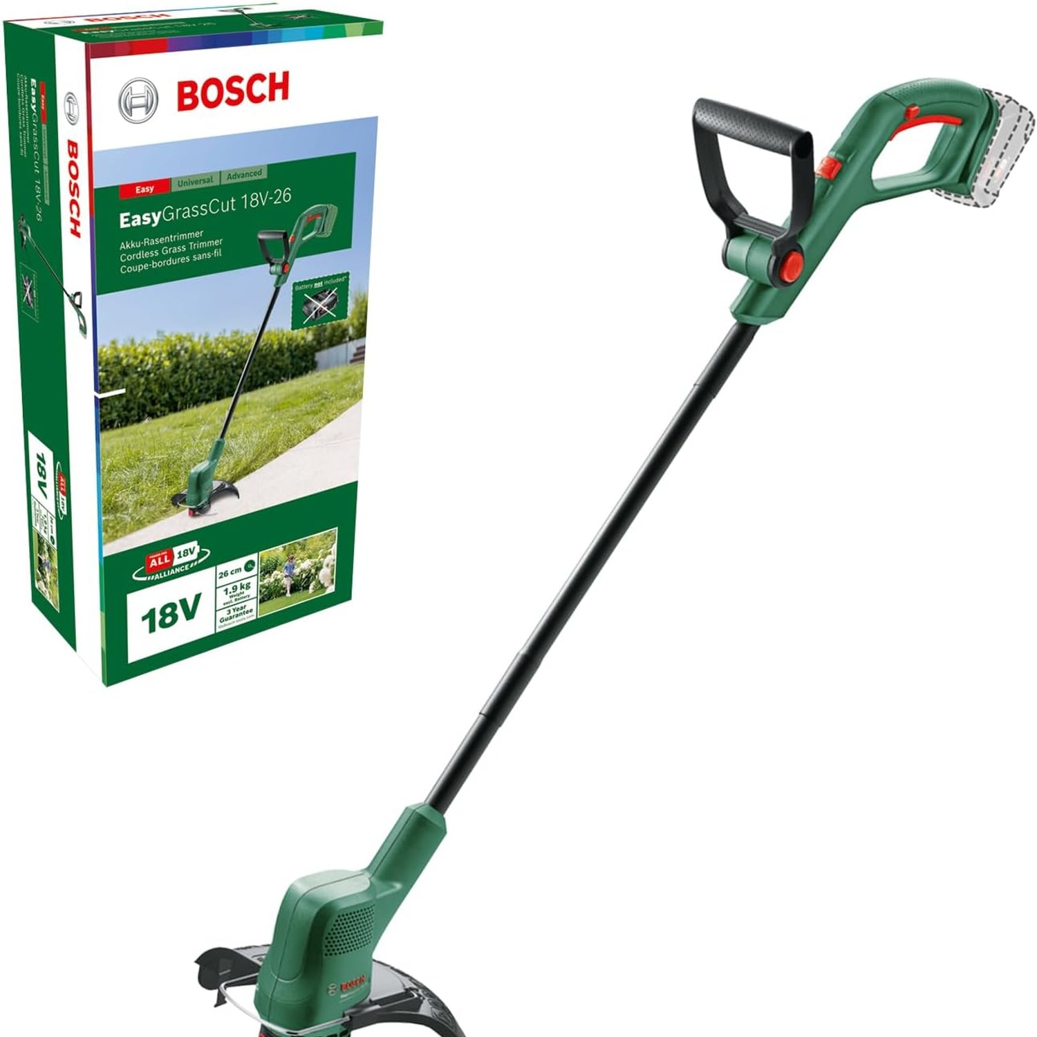 Bosch EasyGrassCut 18V-230 Cordless Grass Trimmer: image 2